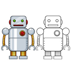 small square robot toy