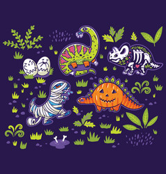 Download Dinosaur Halloween Vector Images Over 1 200