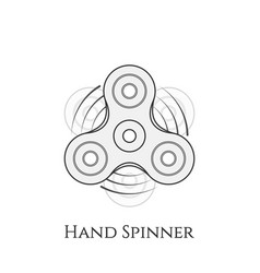 fidget spinner template vector images 37