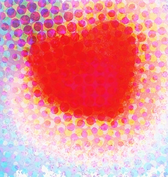 Pink grungy heart Royalty Free Vector Image - VectorStock