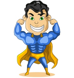 Strong super hero Royalty Free Vector Image - VectorStock