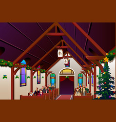 Inside Church Vector Images Over 280