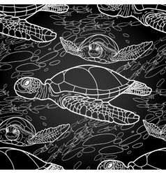 hawksbill sea turtle vector images 38 sea turtle template