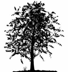 Tree silhouettes clipart svg