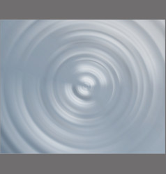 Ripple effect top view transparent water drop rin Vector Image