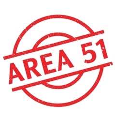 Area 51 rubber stamp Royalty Free Vector Image