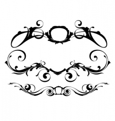 Fancy design elements Royalty Free Vector Image