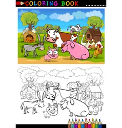 Farm animals Royalty Free Vector Image - VectorStock