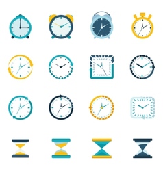 flat clock icon