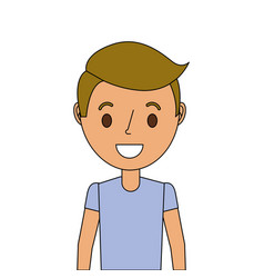 Cute boy cartoon Royalty Free Vector Image - VectorStock