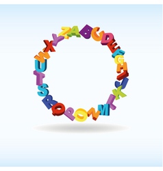 Alphabet background Royalty Free Vector Image - VectorStock