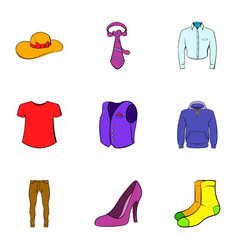 Fashion icon set Royalty Free Vector Image - VectorStock