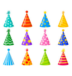 Party hats Royalty Free Vector Image - VectorStock