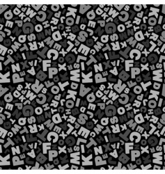 Letters abstract background Royalty Free Vector Image