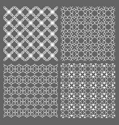 Delicate pattern in islamic style Royalty Free Vector Image