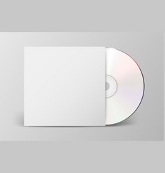 Cd cover design template Royalty Free Vector Image