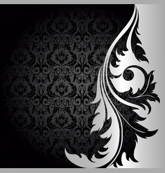 White and silver background Royalty Free Vector Image