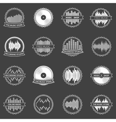 Music icon set Royalty Free Vector Image - VectorStock