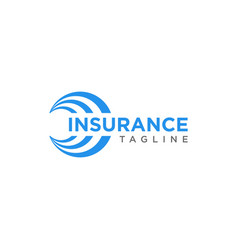 G future insurance financial advisory logo design Vector Image