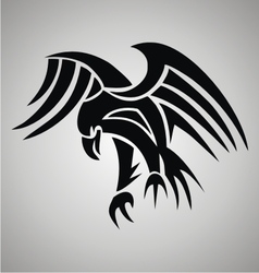Flying Eagle Tribal Royalty Free Vector Image - VectorStock