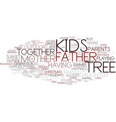family tree with words vector images 52