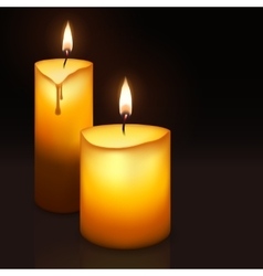 Candle Royalty Free Vector Image - VectorStock