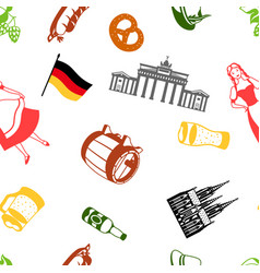 German background design germany national Vector Image
