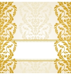 Vintage greeting card Royalty Free Vector Image