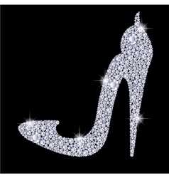 high heels with sparkles