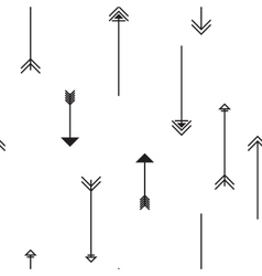 Tribal arrows seamless pattern Royalty Free Vector Image