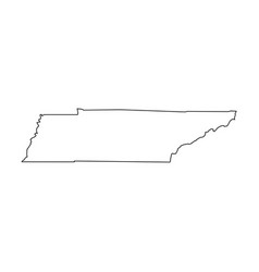 Tennessee State Shape Outline Vector Images (over 100)