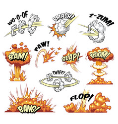 Comic Slap Vector Images 35