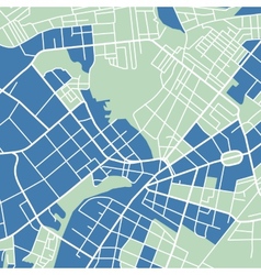 City map Royalty Free Vector Image - VectorStock
