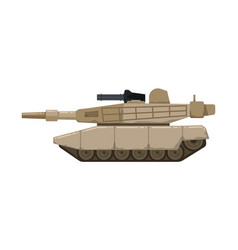 Paper model a tank Royalty Free Vector Image - VectorStock