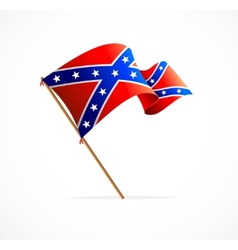 Download Confederate Rebel Flag Royalty Free Vector Image