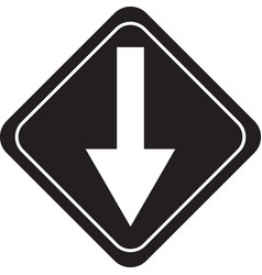 North direction compass icon Royalty Free Vector Image