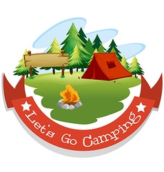 Banner Camping Vector Images Over 7 700