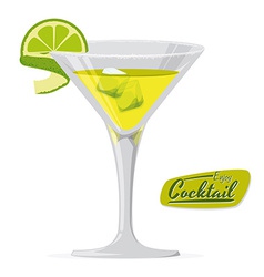 Cocktail design Royalty Free Vector Image - VectorStock