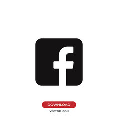 Facebook Logo White Vector Images Over 1 400