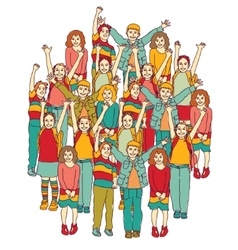 Children Group Child Vector Images (over 15,000)