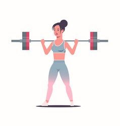 Cartoon Girl Lifting Weights Vector Images (over 360)