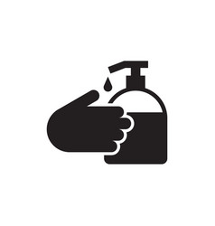 Wash your hands sign Royalty Free Vector Image