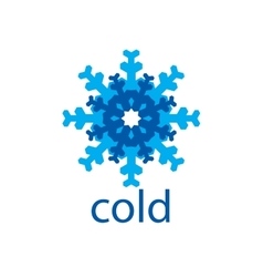 Logo cold Royalty Free Vector Image - VectorStock