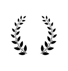 Laurel Wreath Royalty Free Vector Image - VectorStock