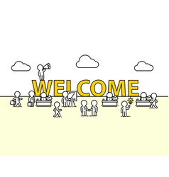 welcome to the team vector images over 320 it works welcome to the team