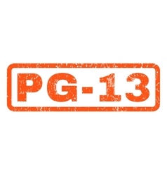 Pg-13 rubber stamp Royalty Free Vector Image - VectorStock