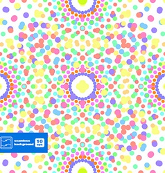 Abstract seamless background with dots Royalty Free Vector