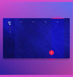 Abstract geometric design background template 4 Vector Image