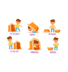 Preposition Behind Vector Images 65