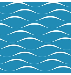 Seamless pattern wave Royalty Free Vector Image